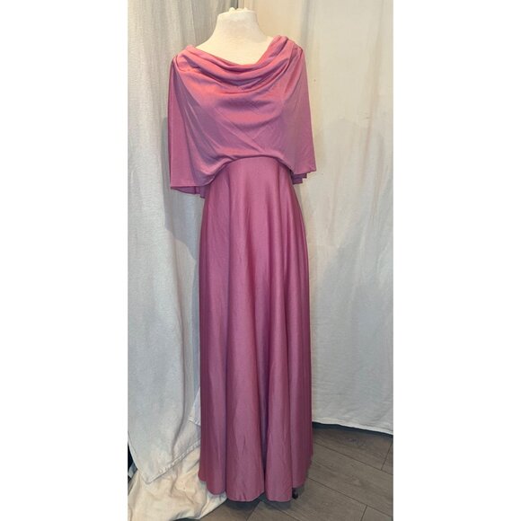 Vintage CELYCE DESIGNS, INC Women's Formal Pink Long Dress with a small flaw - Picture 1 of 9